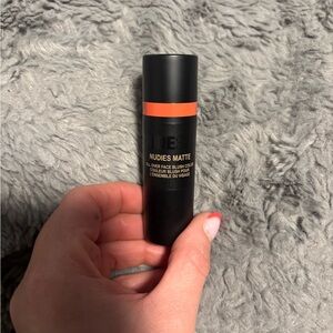 NUDESTIX Nudies Matte Cream Blush Stick in Coral Band